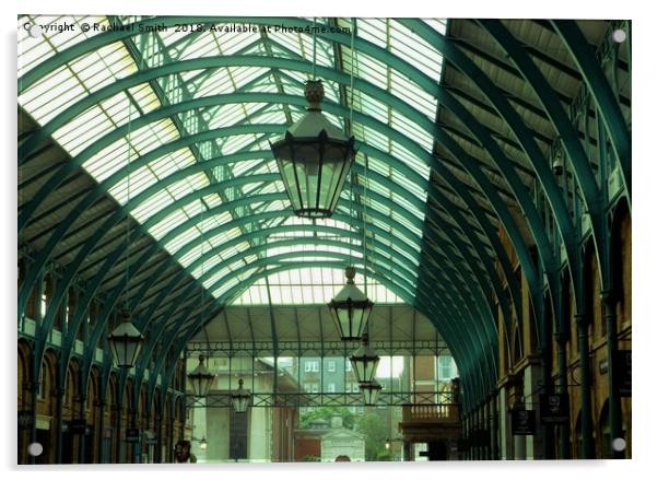 Covent Gardens, London Acrylic by Rachael Smith