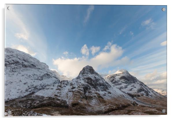 Gear Aonach of the Three sisters Acrylic by Robert McCristall