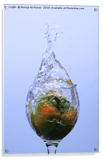 Pepper Splash Acrylic by George de Putron