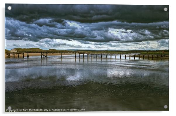 Lossiemouth Lost Beauty Acrylic by Tom McPherson