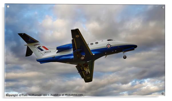 Embraer Phenom T1  Acrylic by Tom McPherson