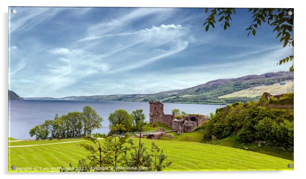 The Enchanting Ruins of Urquhart Castle  Acrylic by Tom McPherson