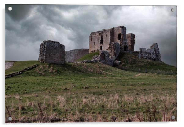 Duffus Castle: Scotland's Ancient Stone Fortress Acrylic by Tom McPherson