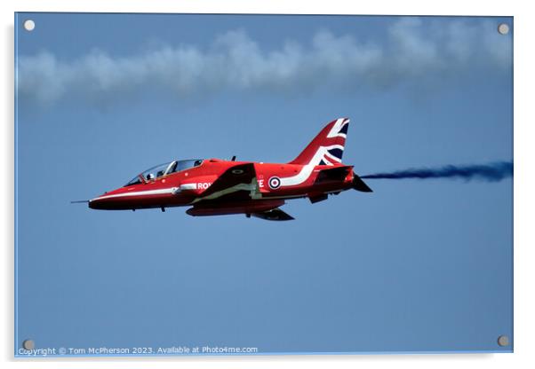 High-Octane Display by Red Arrows Acrylic by Tom McPherson