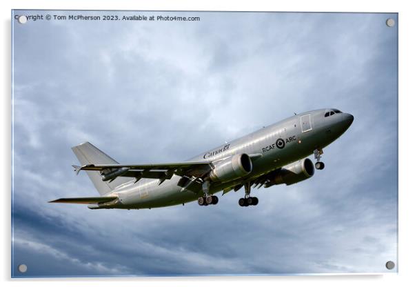 The Airbus CC-150 Polaris Acrylic by Tom McPherson