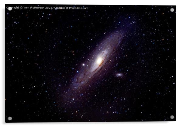 Andromeda Galaxy Acrylic by Tom McPherson