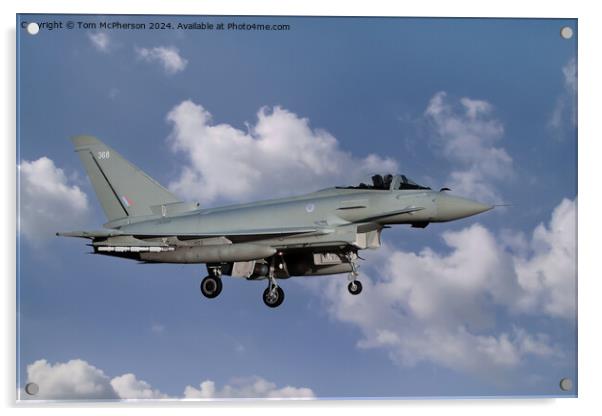  Typhoon FGR.Mk 4 Acrylic by Tom McPherson