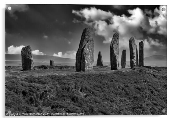 Ring of Brodgar Acrylic by Tom McPherson
