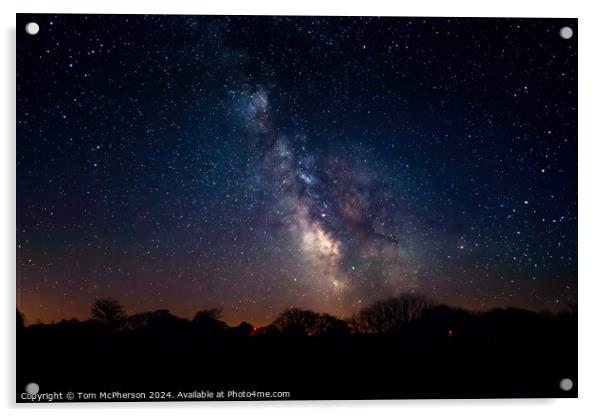 Milky Way Acrylic by Tom McPherson