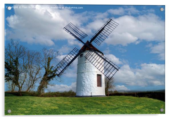 Ashton Windmill Acrylic by Tom McPherson