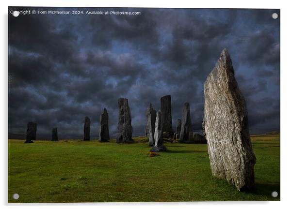 Callanish Standing Stones Acrylic by Tom McPherson