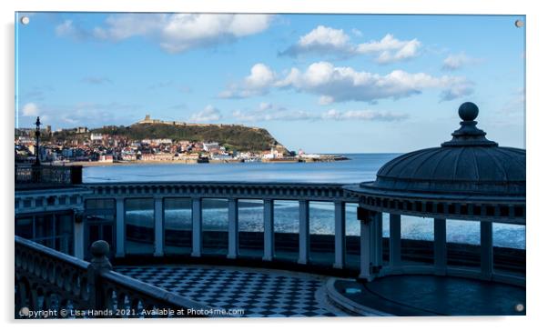 The Spa, Scarborough, North Yorkshire. Acrylic by Lisa Hands