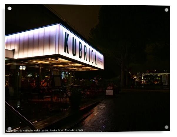 London Southbank - BFI Acrylic by Nathalie Hales
