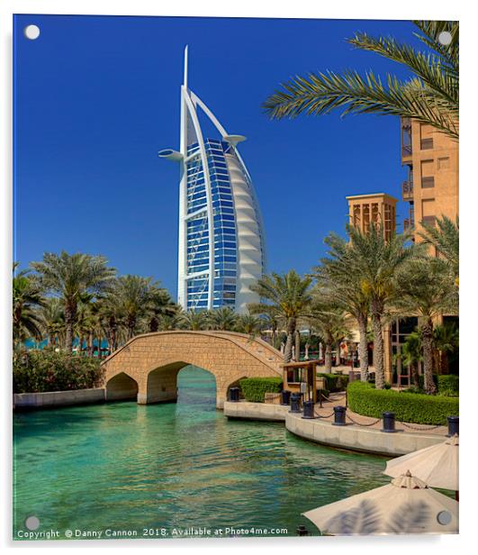 Burj Al Arab Jumeirah Acrylic by Danny Cannon