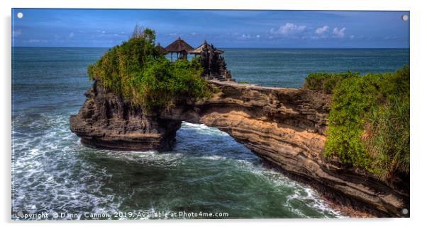 Bali Tanah lot Acrylic by Danny Cannon