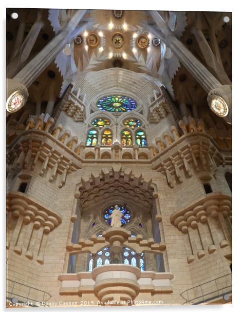 Sagrada Familia Acrylic by Danny Cannon