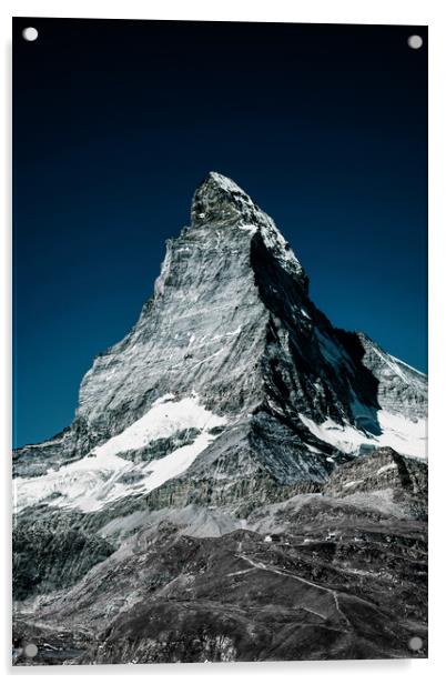Matterhorn Acrylic by James Daniel