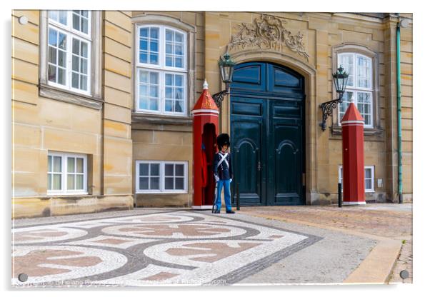 Amalienborg Palace Guard Acrylic by DiFigiano Photography