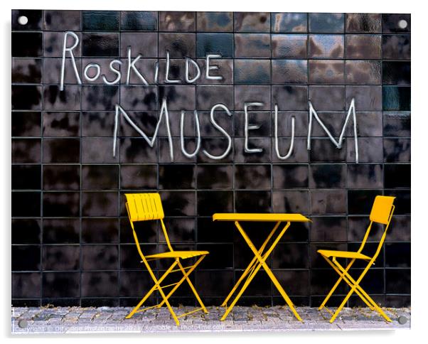 Roskilde Museum Acrylic by DiFigiano Photography