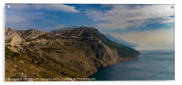 The Adriatic Highway Acrylic by DiFigiano Photography