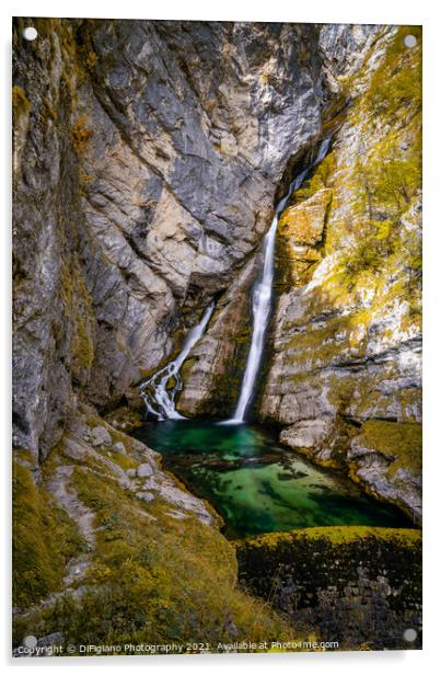 Slavica Falls Acrylic by DiFigiano Photography