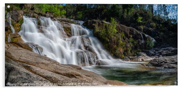 Fecha de Barjas Waterfalls Acrylic by DiFigiano Photography