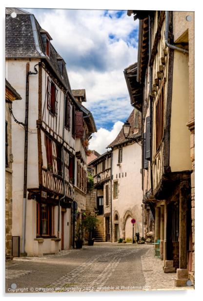 Beaulieu-sur-Dordogne Acrylic by DiFigiano Photography