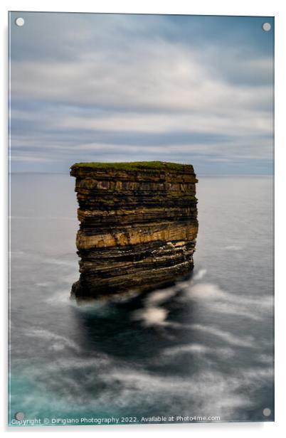 Downpatrick Head Acrylic by DiFigiano Photography