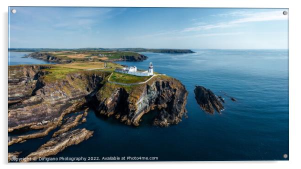 Galley Head Lighthouse Acrylic by DiFigiano Photography