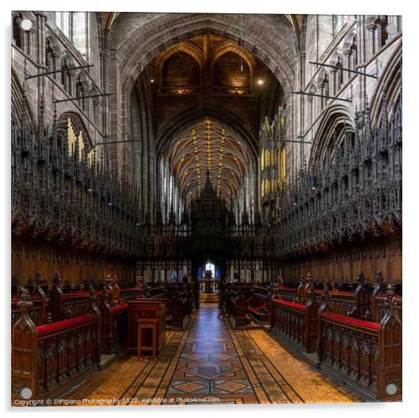 Chester Cathedral Acrylic by DiFigiano Photography