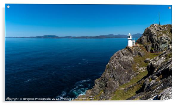Sheep's Head Lighthouse Acrylic by DiFigiano Photography