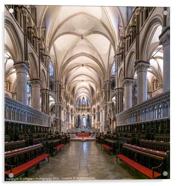 Canterbury Quire Acrylic by DiFigiano Photography
