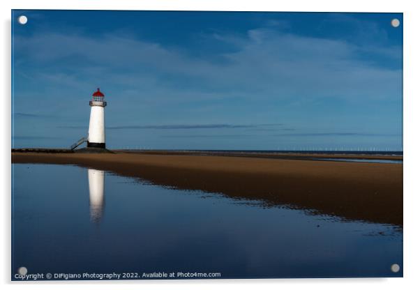 Point of Ayr Lighthouse Acrylic by DiFigiano Photography