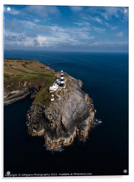 Kinsale Lighthouse Acrylic by DiFigiano Photography