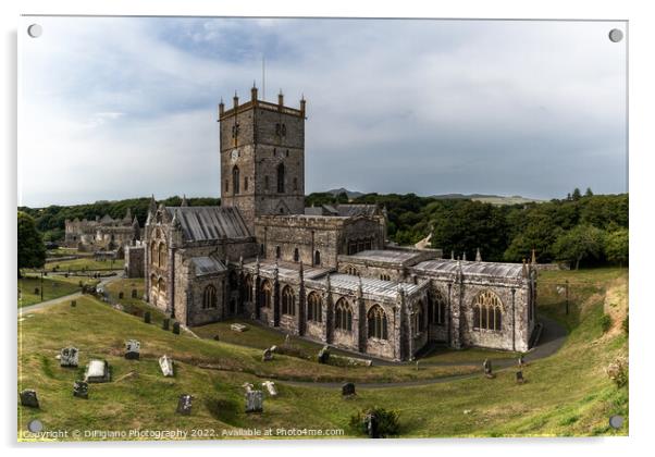 St Davids Cathedral Acrylic by DiFigiano Photography