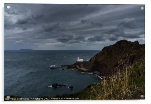 Hartland Point Acrylic by DiFigiano Photography