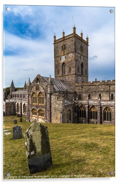 Saint Davids Cathedral 2 Acrylic by DiFigiano Photography