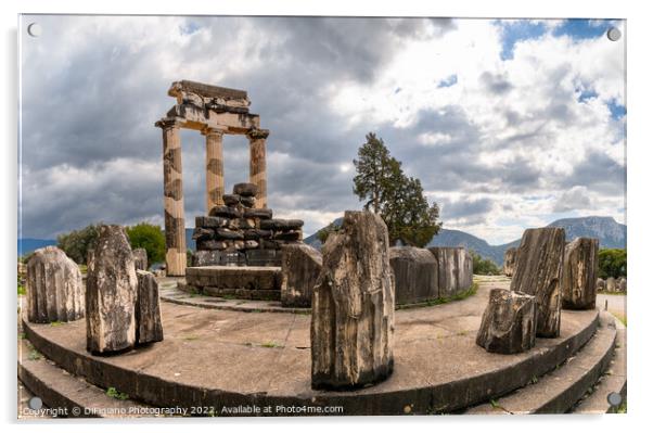Tholos of Delphi Acrylic by DiFigiano Photography