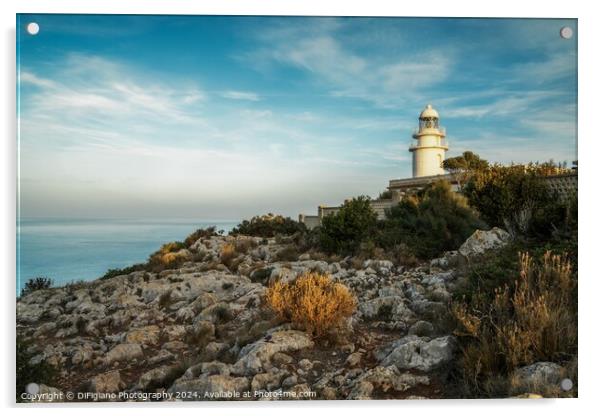 Cap de Sant Antoni Lighthouse Acrylic by DiFigiano Photography