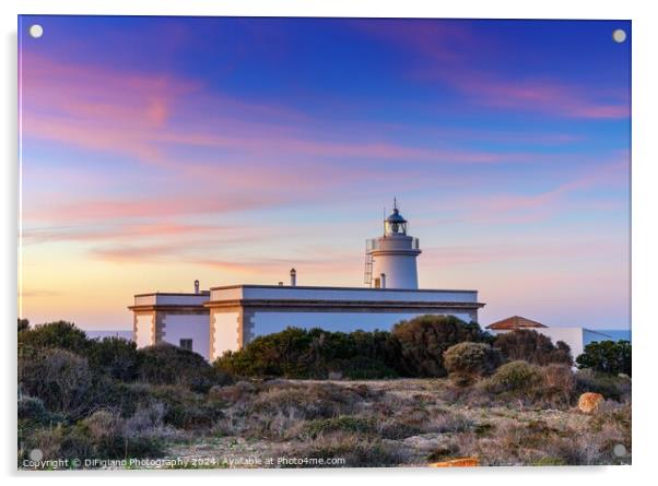 The Cap Blanc Lighthouse Acrylic by DiFigiano Photography