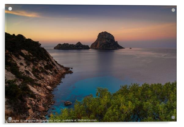 Es Vedra Sunrise Acrylic by DiFigiano Photography