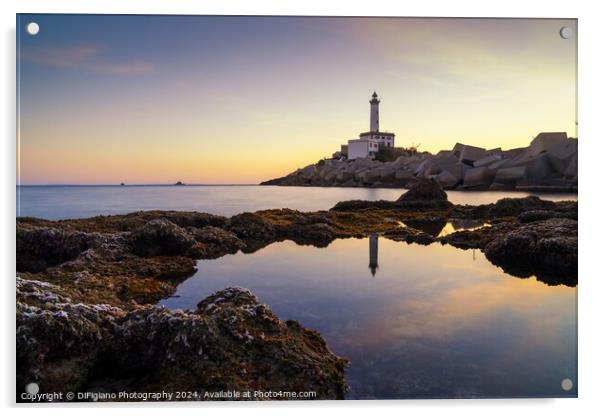 The Botafoc Lighthouse 2 Acrylic by DiFigiano Photography