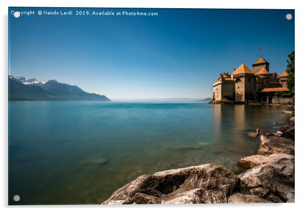 Chillon South Acrylic by DiFigiano Photography