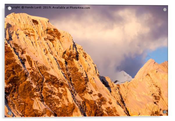 Sunset Ridge Acrylic by DiFigiano Photography