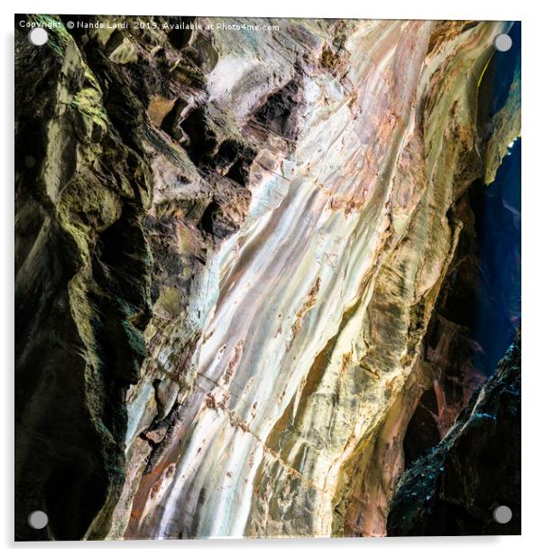 Tamina Gorge 1 Acrylic by DiFigiano Photography