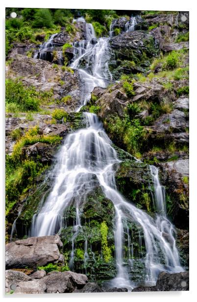 Todtnau Falls Acrylic by DiFigiano Photography