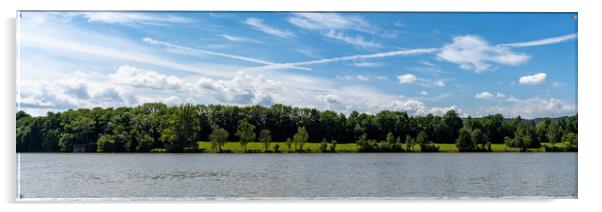 Upper Rhine Panorama Acrylic by DiFigiano Photography