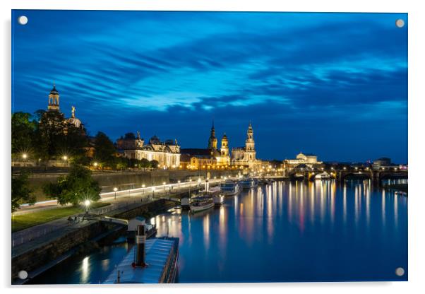 Dresden After Dark Acrylic by DiFigiano Photography