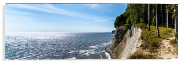 The Cliffs of Rugen Acrylic by DiFigiano Photography