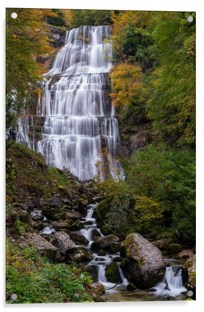 Eventail Falls Acrylic by DiFigiano Photography